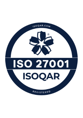 Logo showing ISO Accreditation under certificate 19399